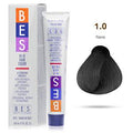 Bes Hi-Fi Hair Color Liposomi vegetali 1.0 NERO - Tinta per capelli - 100ml