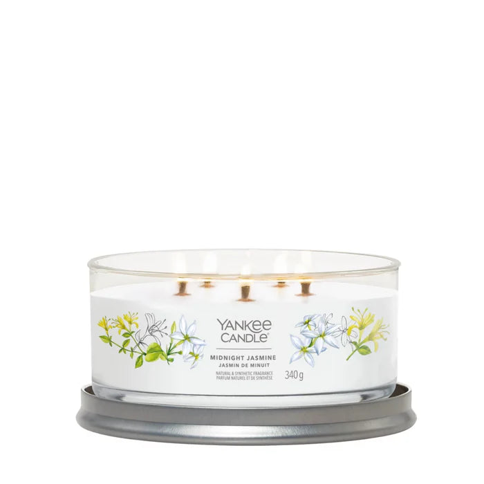 yankee candle midnight jasmine  giara grande 5 stoppini