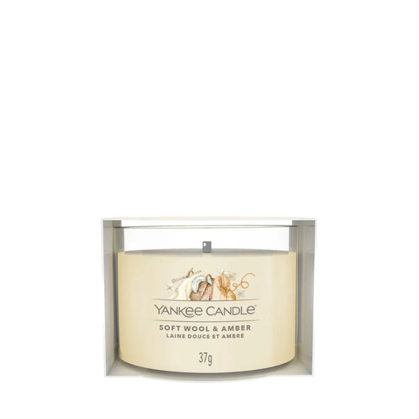 YANKEE CANDLE SOFT WOOL & AMBER votive