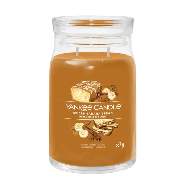 yankee candle spiced banana bread giara grande