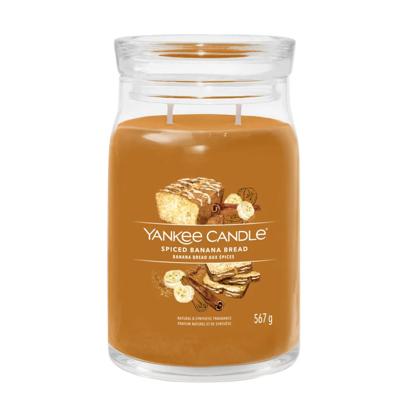 yankee candle spiced banana bread giara grande