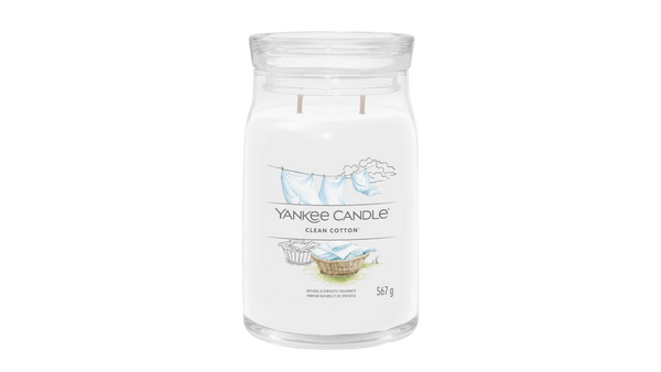 yankee candle clean cotton giara grande