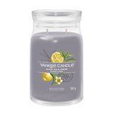 YANKEE CANDLE BLACK TEA & LEMON giara grande