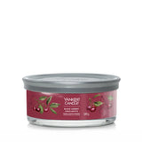 YANKEE CANDLE BLACK CHERRY giara grande 5 stoppini