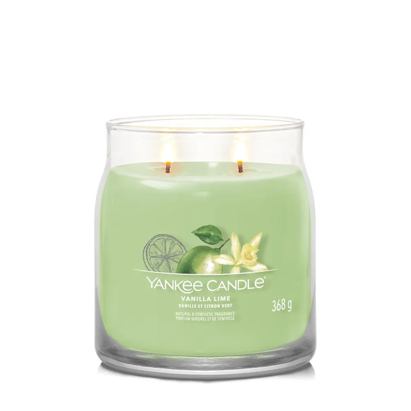 YANKEE CANDLE VANILLA LIME giara media