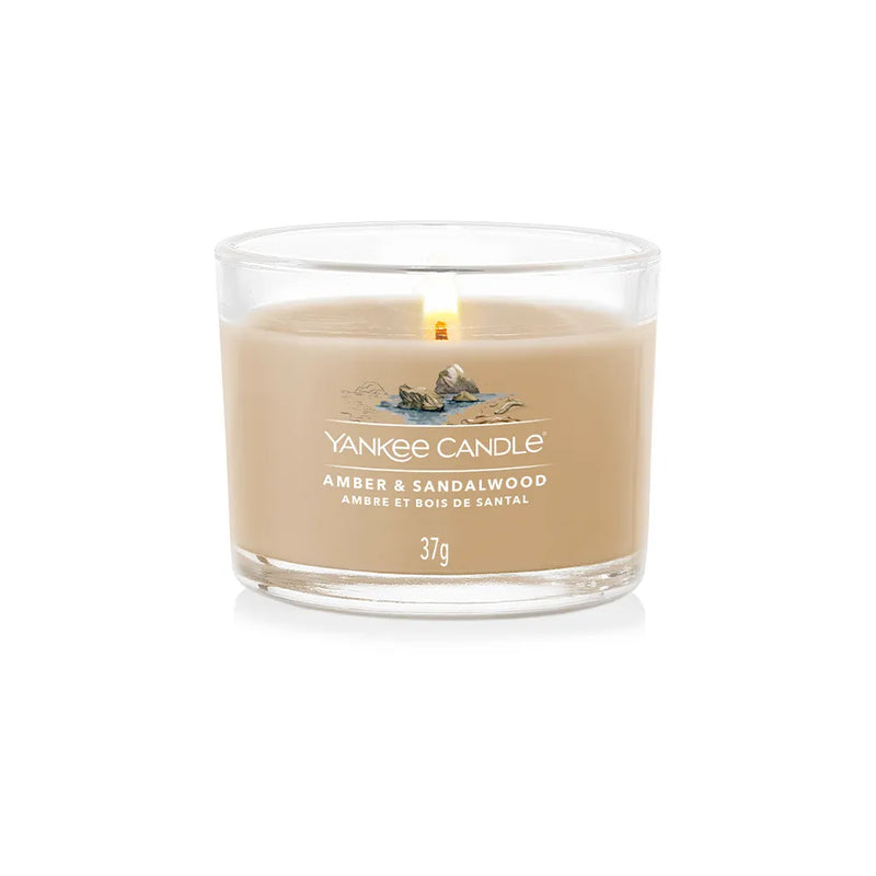 YANKEE CANDLE AMBER & SANDALWOOD votive