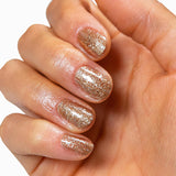 mesauda MNP CHROME GEL POLISH - Golden Sparks