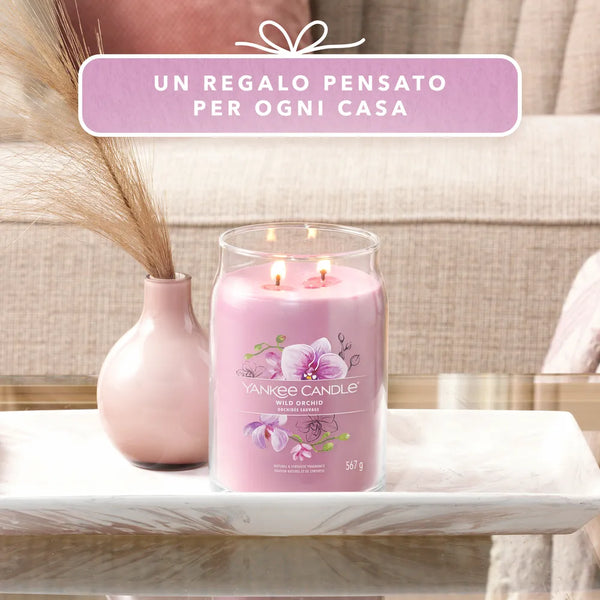 YANKEE CANDLE WILD ORCHID giara grande