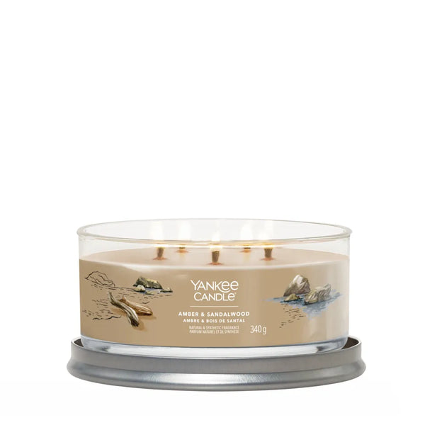 yankee candle amber & sandalwood giara grande