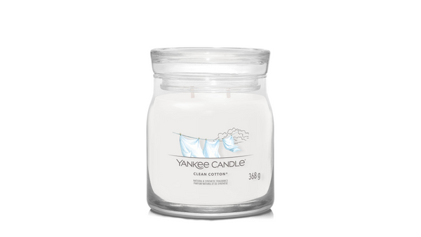 yankee candle clean cotton giara media