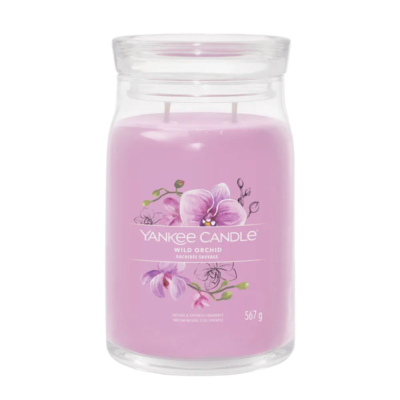 YANKEE CANDLE WILD ORCHID giara grande