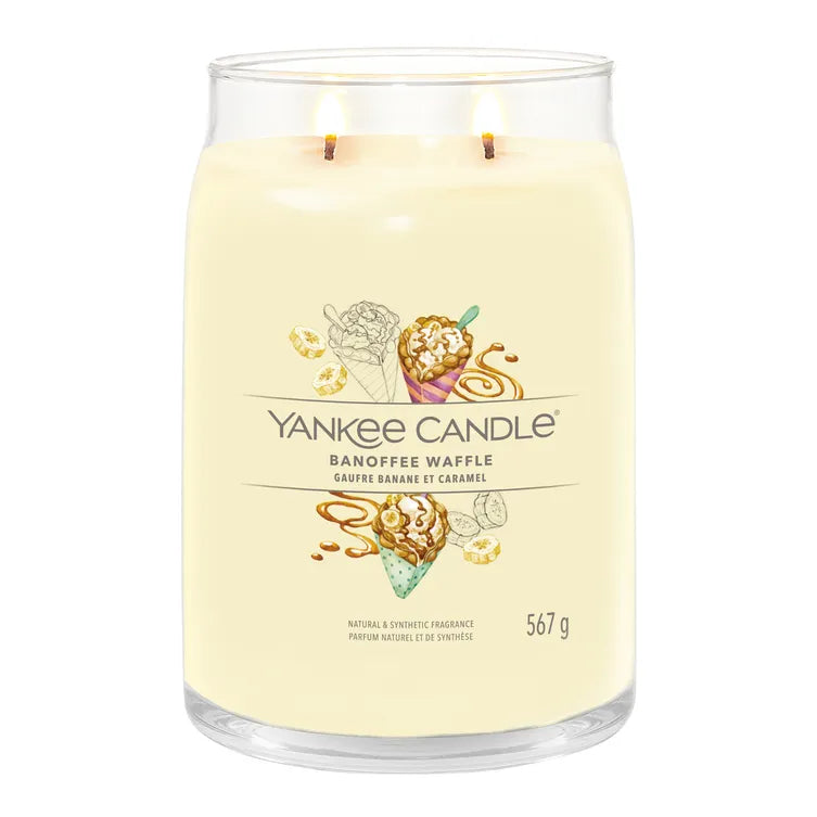 yankee candle banoffee waffle giara grande