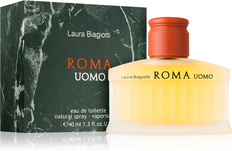 Laura Biagiotti Roma Uomo for men Eau de Toilette 40ml