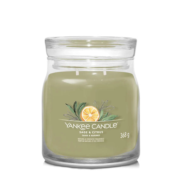 YANKEE CANDLE SAGE & CITRUS giara media