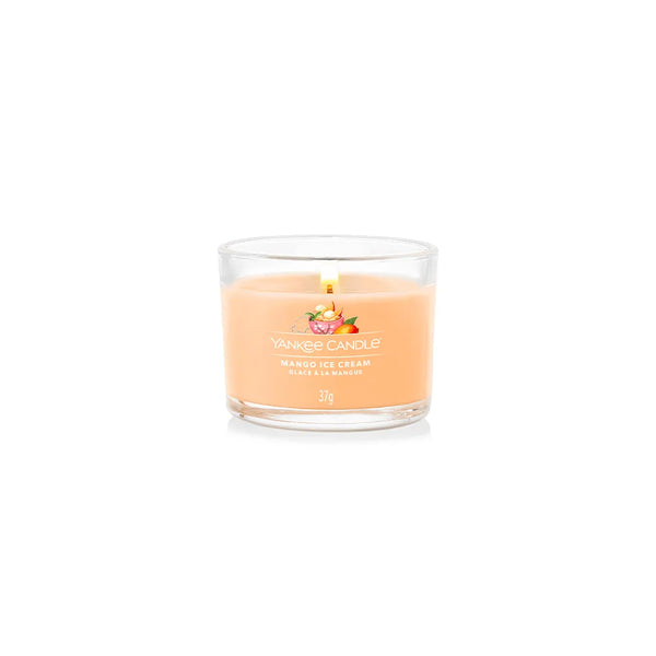 YANKEE CANDLE MANGO ICE CREAM votive