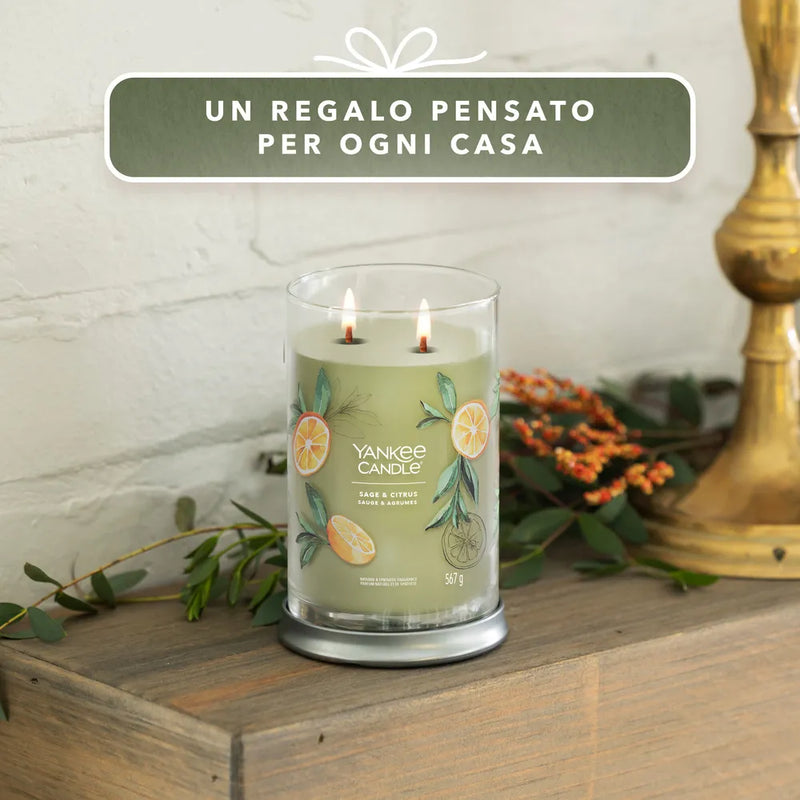 YANKEE CANDLE SAGE & CITRUS giara grande