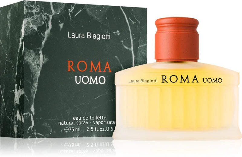 Laura Biagiotti Roma Uomo for men Eau de Toilette 75ml