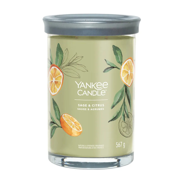 YANKEE CANDLE SAGE & CITRUS giara grande