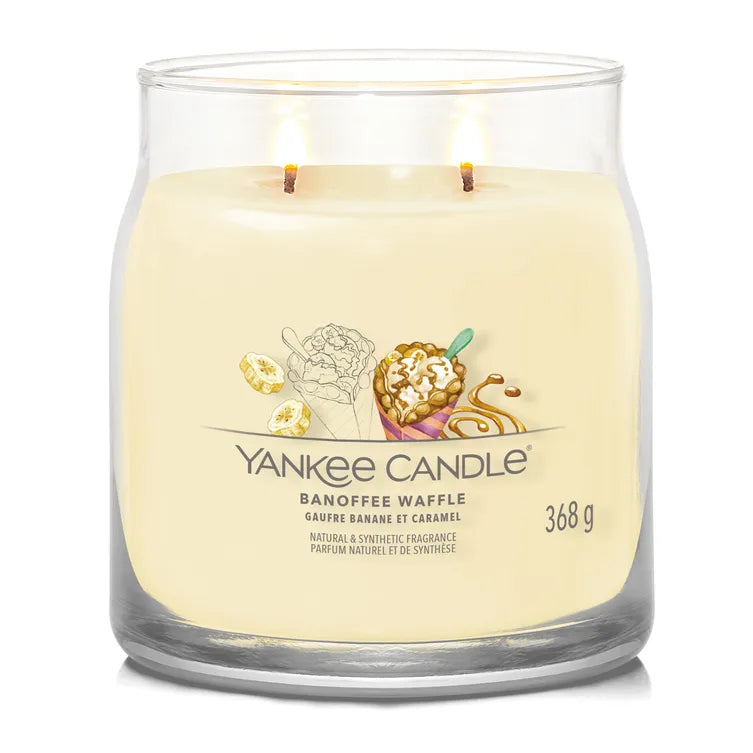 yankee candle banoffee waffle giara media