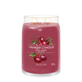 YANKEE CANDLE BLACK CHERRY giara grande