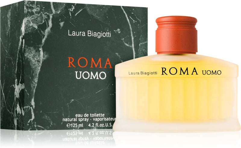 Laura Biagiotti Roma Uomo for men Eau de Toilette 125ml