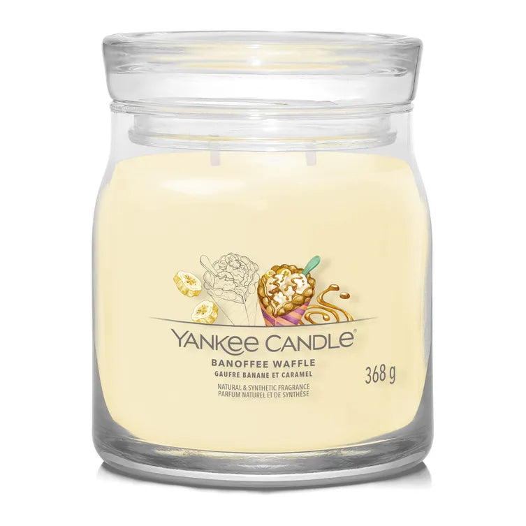 yankee candle banoffee waffle giara media