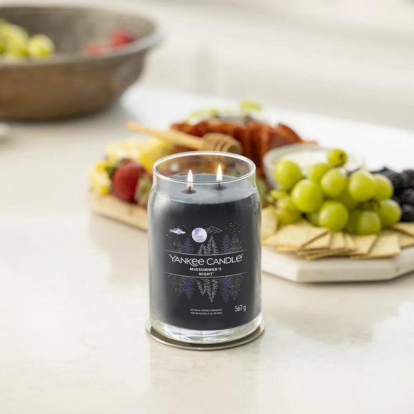 YANKEE CANDLE MIDSUMMER'S NIGHT giara grande