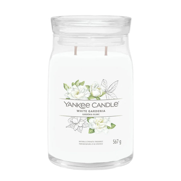 yankee candle white gardenia giara grande