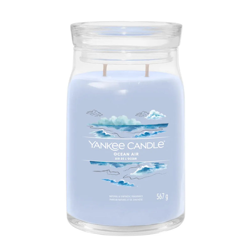 YANKEE CANDLE OCEAN AIR giara grande