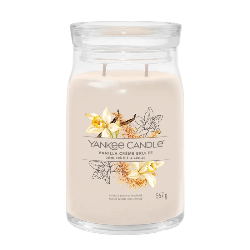 yankee candle vanilla crème brùlée giara grande