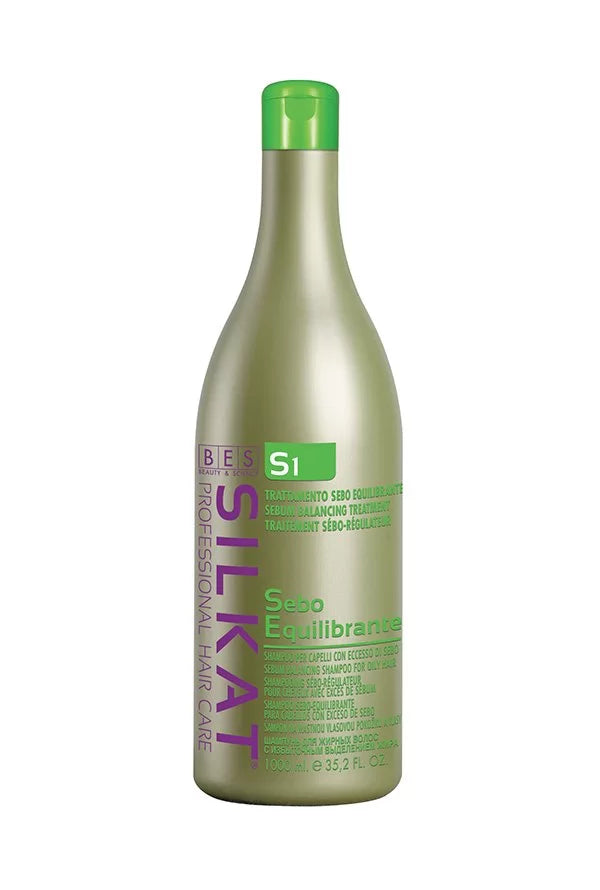 BES SILKAT S1 SILKAT SEBO EQUILIBRANTE SHAMPOO ATTIVO 1000 ML