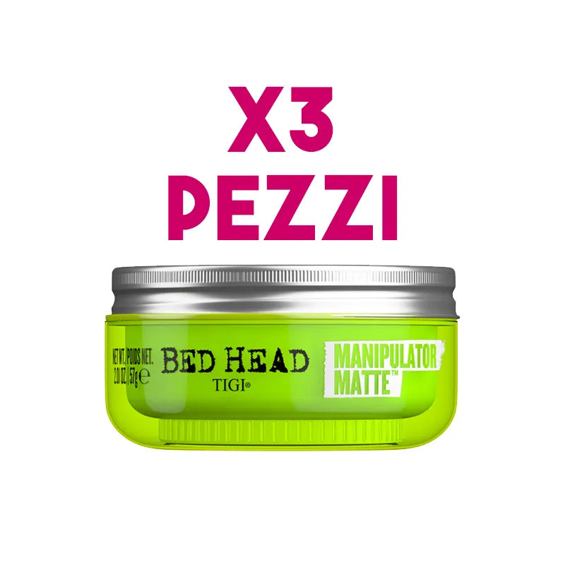 TIGI Kit Bed Head Manipulator Matte Paste 3 Pezzi x 57gr