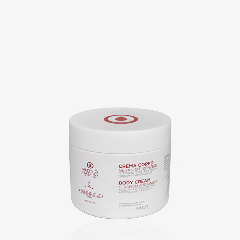 Crema corpo geranio e zenzero 500 ml