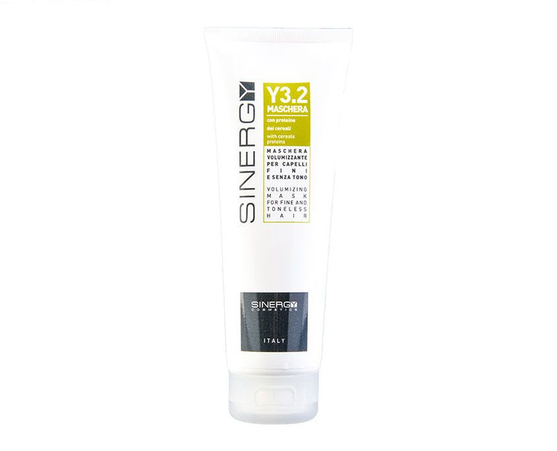 SINERGY COSMETICS Y3.2 MASCHERA PER CAPELLI FINI E SENZA TONO - HYDRO VOLUMIZING SHAMPOO - 250 ml