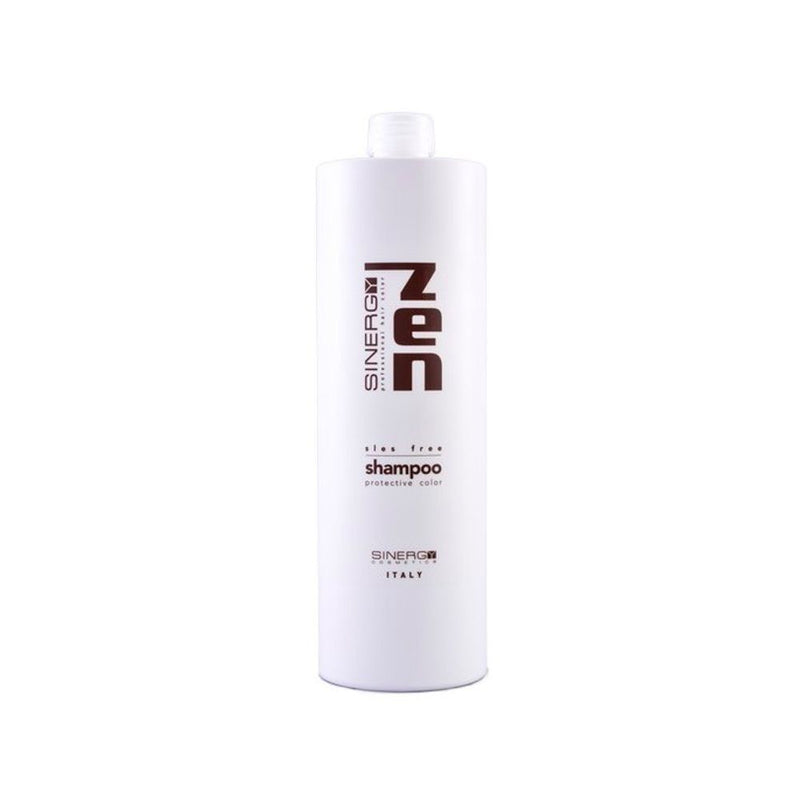 SINERGY COSMETICS - ZEN SHAMPOO PROTECTIVE COLOR CON ANANAS, MANGO, PASSIFLORA E PAPAYA - 1000 ML